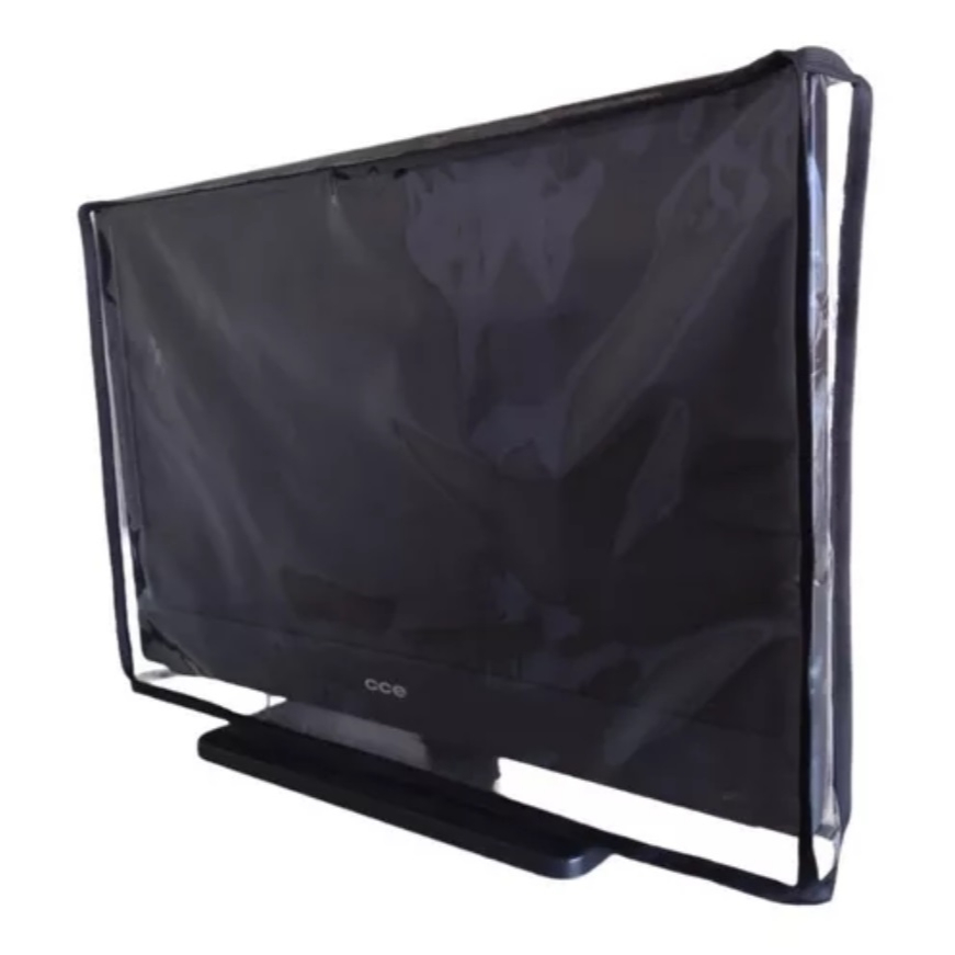 Capa Para TV Led e LCD Em Pvc Transparente Impermeável - Todos os Tamanhos - Capa TV Alta Qualidade em Oferta na Shopee
