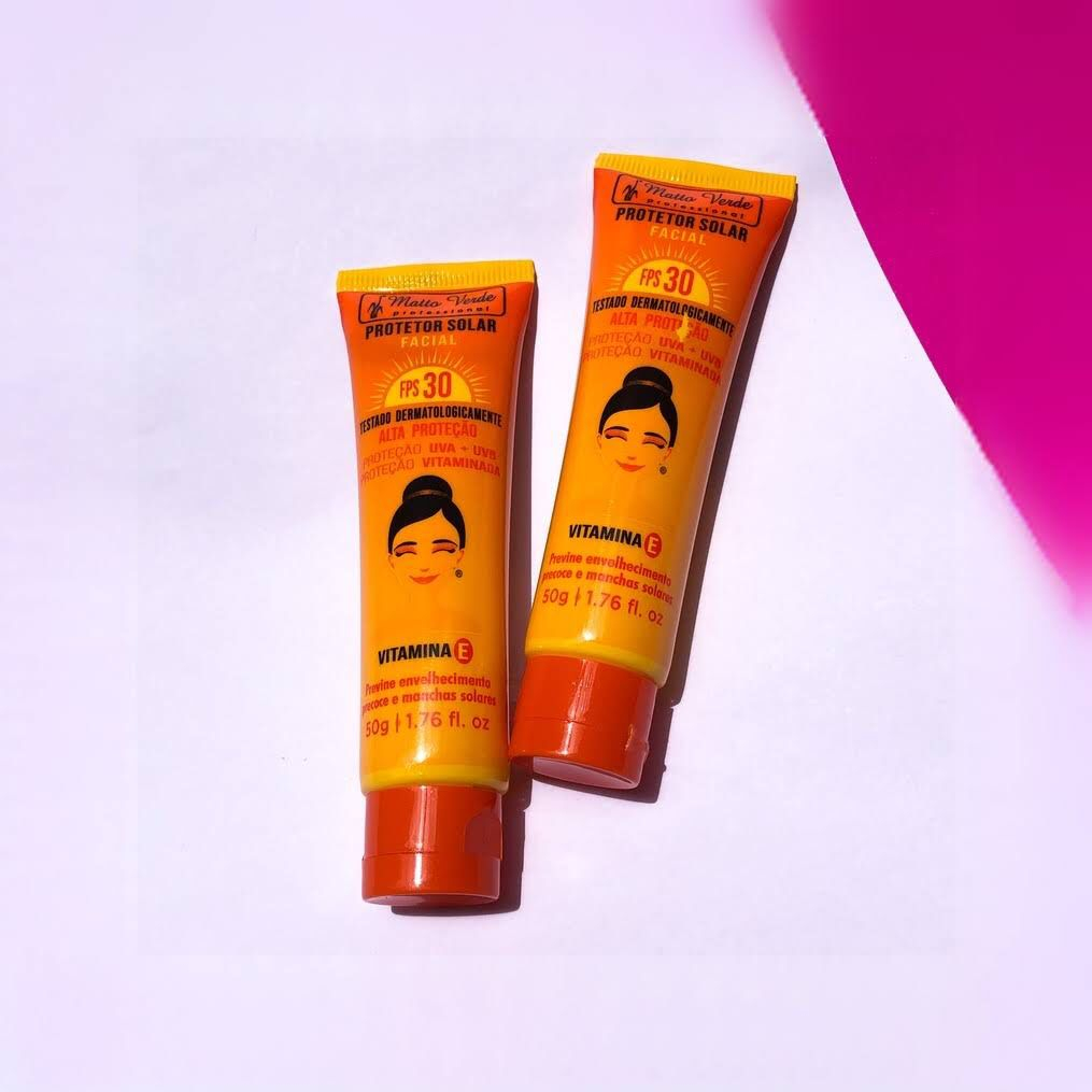 Protetor Solar Facial Matto Verde fps30 em Oferta na Shopee