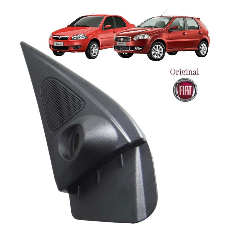Moldura acabamento retrovisor esquerdo siena elx hlx