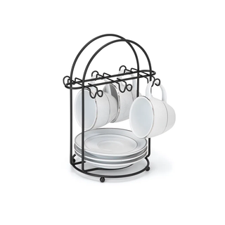 Suporte Para Xícara De Café Arthi Black em Oferta na Shopee