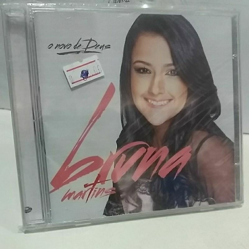 CD BRUNA MARTINS -O NOVO DE DEUS TIRAGEM AB-10000