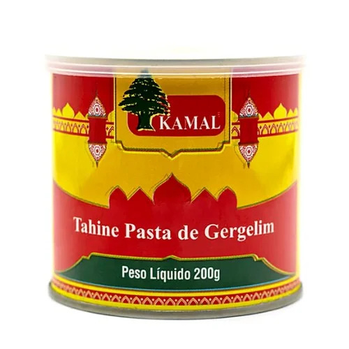 TAHINE PASTA DE GERGELIM 200G e 500g KAMAL em Oferta na Shopee