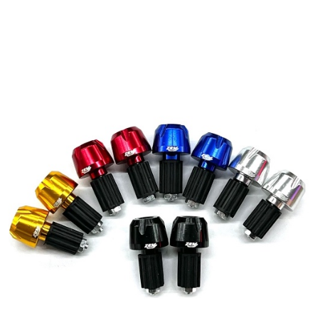 KIT 2 Peso Guidão Universal Para Moto Cromado Guidão Alumínio Resistente