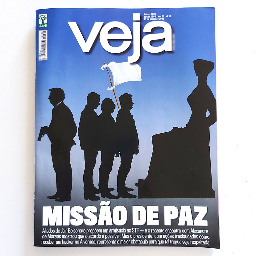 Revista Veja 2802 17/8/2022 Missão De Paz Stf Jair Bolsonaro