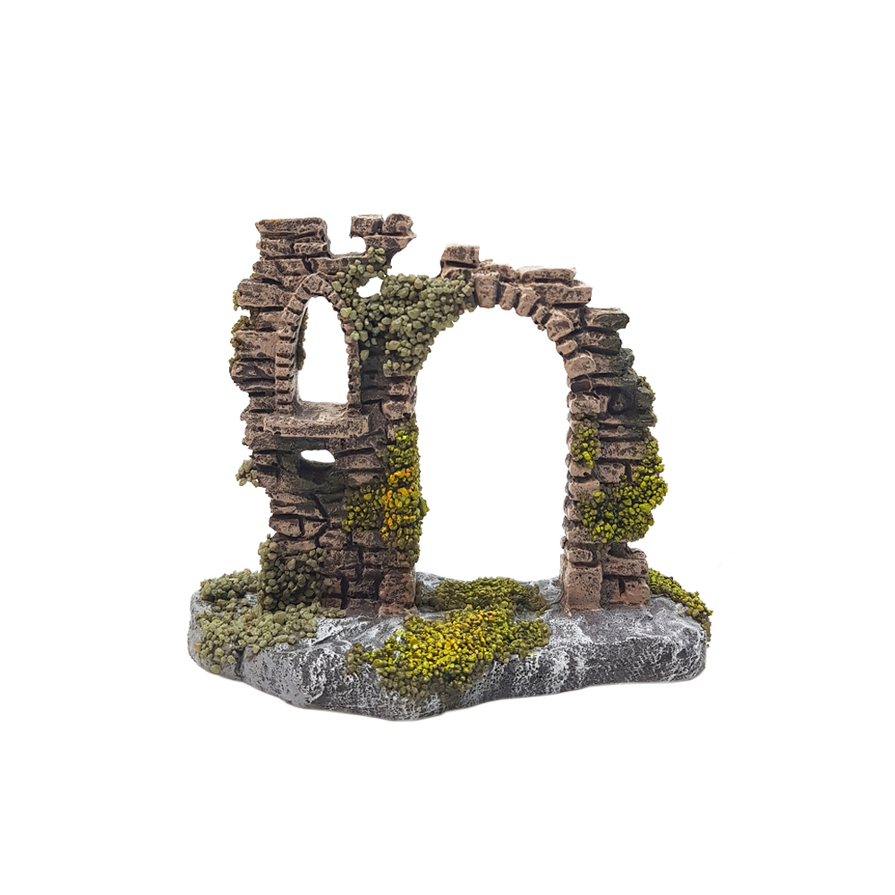 Enfeite para Aquário - Ruina Pequena em Oferta na Shopee