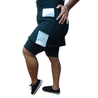 Short Saia Moda fitness Evangelica academia