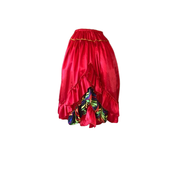 Roupa Saia Longa Cigana Pombagira Umbanda Candomblé