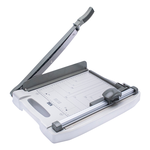 Guilhotina  + Refiladora Para Papel Com Três Tipos De Cortes Corta Até 10 Folhas