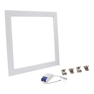 PAINEL PLAFON EMBUTIR 24W 6500K BRANCO FRIO SLIM
