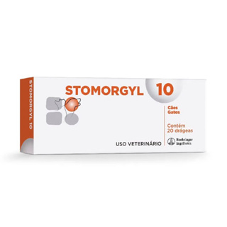 Stomorgyl 10 com 20 Comprimidos em Oferta na Shopee