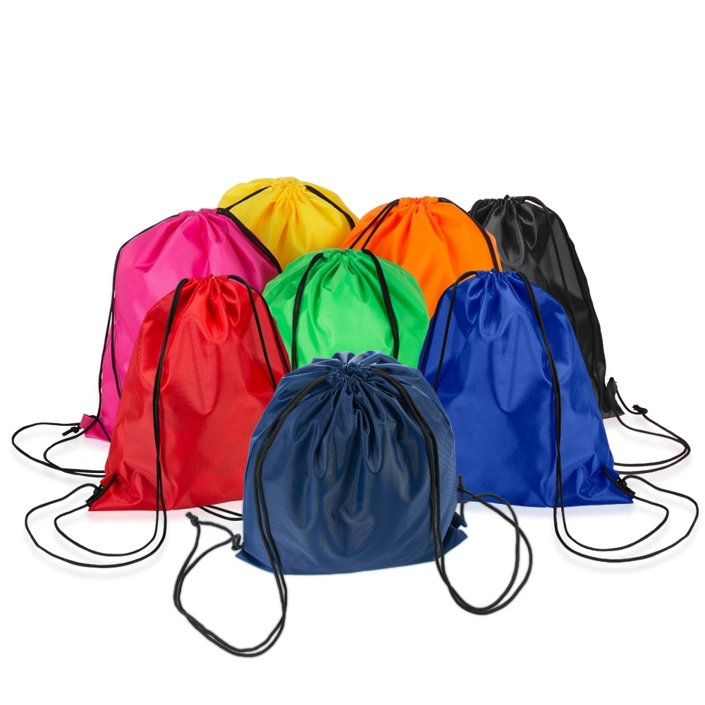 Kit 10 unidades Mochila Saco em Poliéster