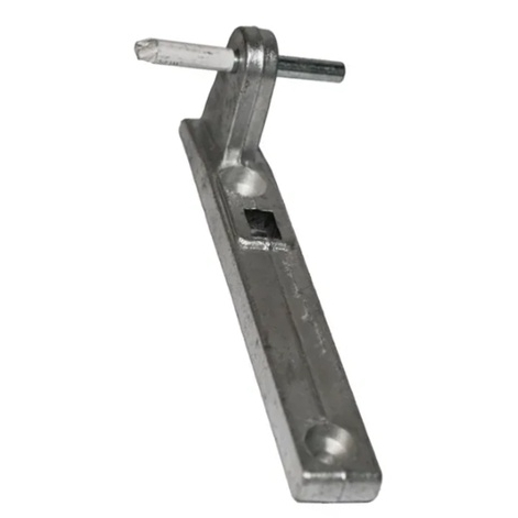 Dobradiça Central Para Geladeira Continental - Bosch Com Furo em Oferta na Shopee