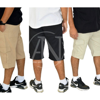 BERMUDA CARGO MASCULINA 6 BOLSOS DO 38 ao 48
