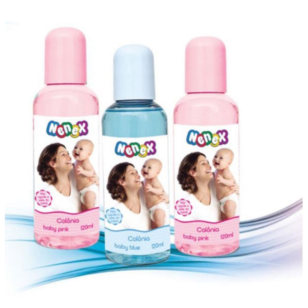 Colônia de Bebê 120ml Nenex Baby em Oferta na Shopee