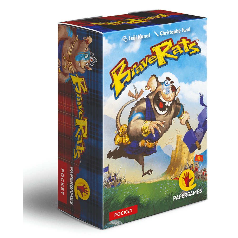 Brave Rats - Papergames Pocket Jogo De Cartas