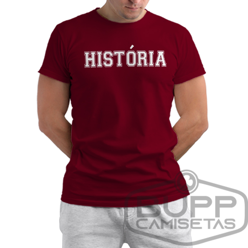 Camiseta História Camisa Professor Curso Profissão Básica Casual Algodão Várias Cores Pronta Entrega em Oferta na Shopee