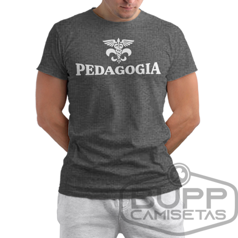 Camiseta Pedagogia Camisa Pedagoga Faculdade Curso Profissão 100% Algodão Várias Cores em Oferta na Shopee