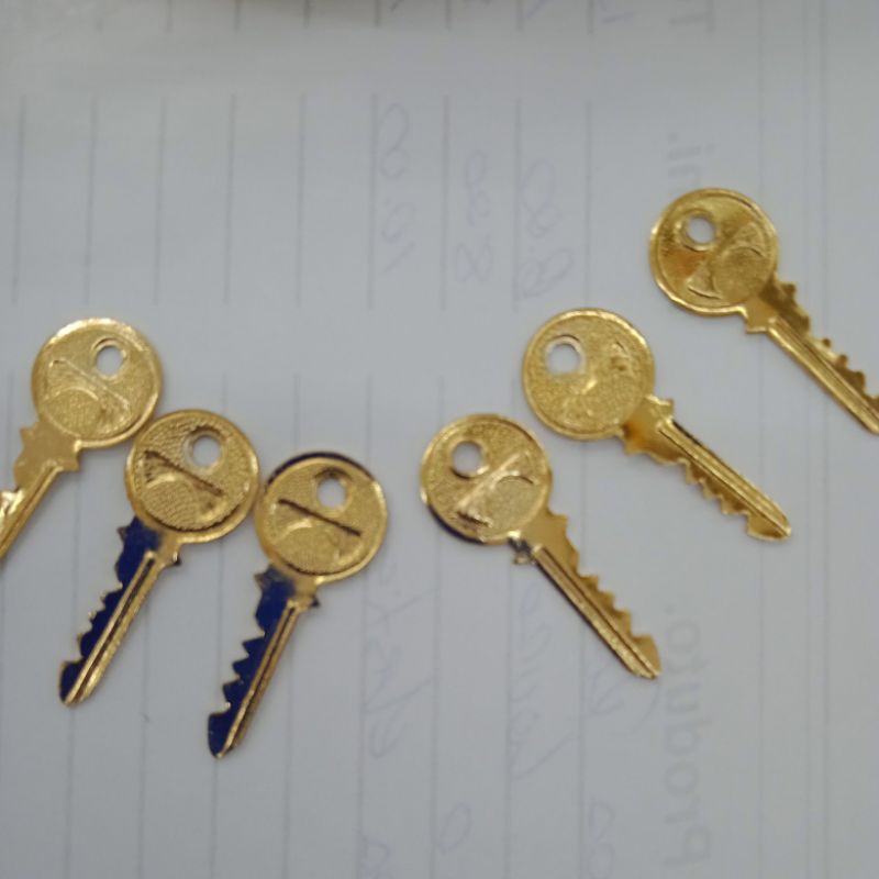chave para campanha mini chave dourada da vitória pacote com 100 em Oferta na Shopee