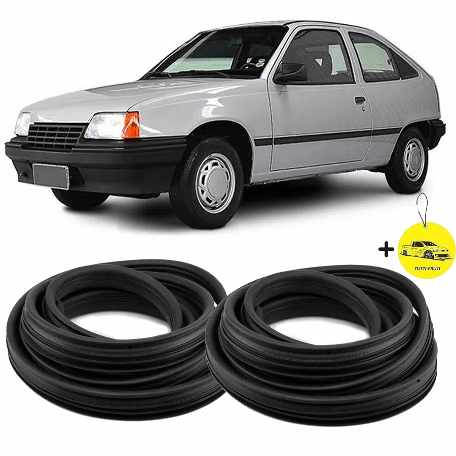 Par Borracha Vedação de Porta Kadett Ipanema 89 A 98 - 2 Peças em Oferta na Shopee