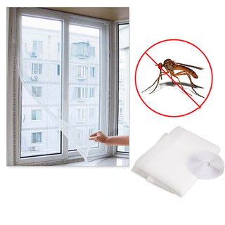 Tela Anti Mosquito Inseto 1,50x1,30 Proteção Janela Fita Auto Colante