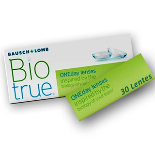 Lente Contato 1 Day Biotrue - 30 Dias De Uso em Oferta na Shopee