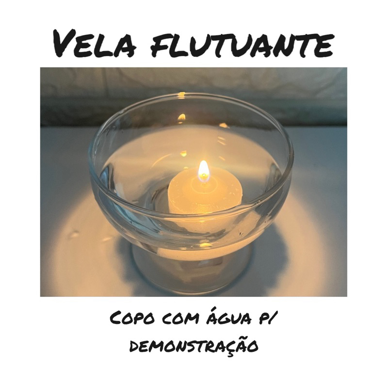 50 Vela Flutuantes Rechaud Decoração Para Festa Casamento Aniversário 2 cm Parafina Premium