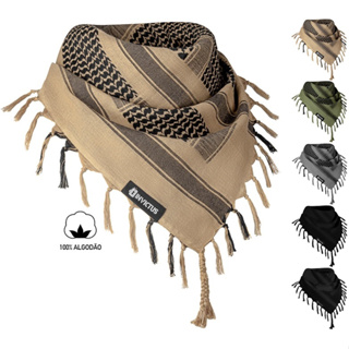 Lenço Shemagh Mirage Invictus 110x110cm 100% Algodão Shemag em Oferta na Shopee