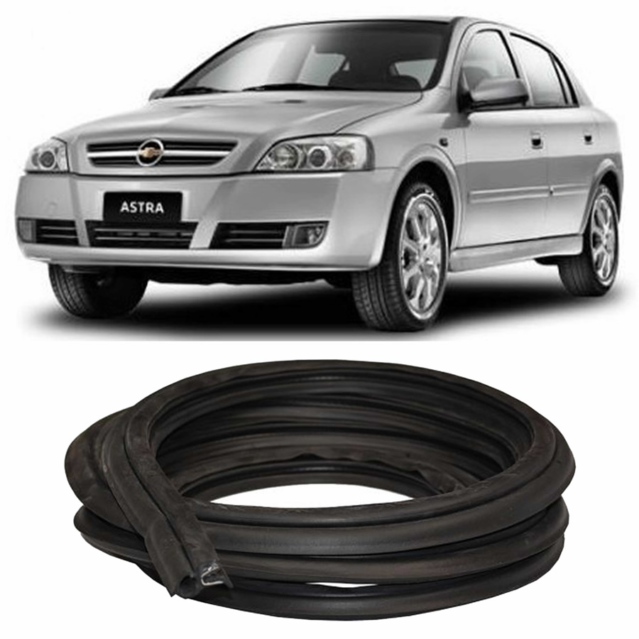 Borracha Vedação Porta Malas Tampa Traseira Astra Hatch Sedan