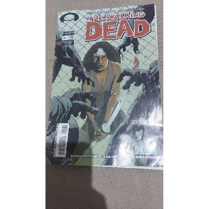 revista em quadrinhos The Walking Dead 2015