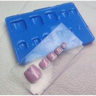 Forma para unha de Gel no Pé