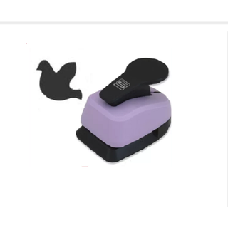 cortador  Eva E Papel Scrapbook - Pomba 25mm -25cm em Oferta na Shopee