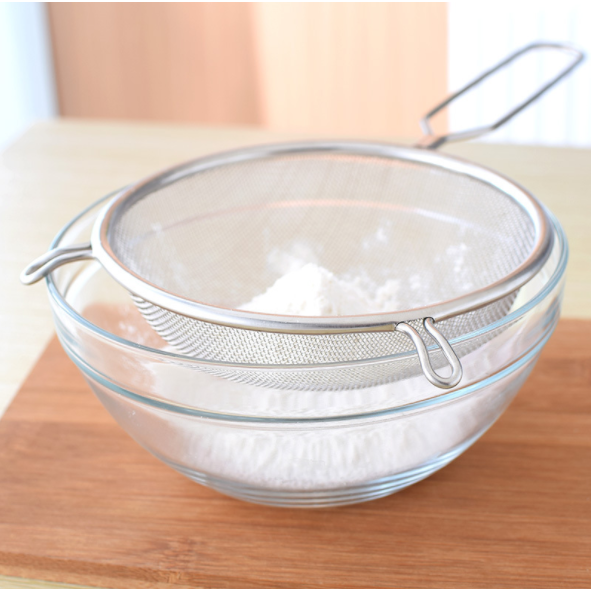 Kit 3 Peneira Coador De Peneiras Aço Inoxidável Para Cozinha Peneira De Cozinha