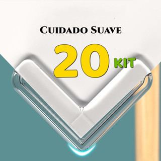 20 Protetor De Silicone De Mesa Quina Protetor Para Móveis Quarto Cozinha Casa