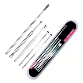 Kit Jogo Cotonete Fácil Removedor De Limpeza Cera Ouvido Orelha Promoções