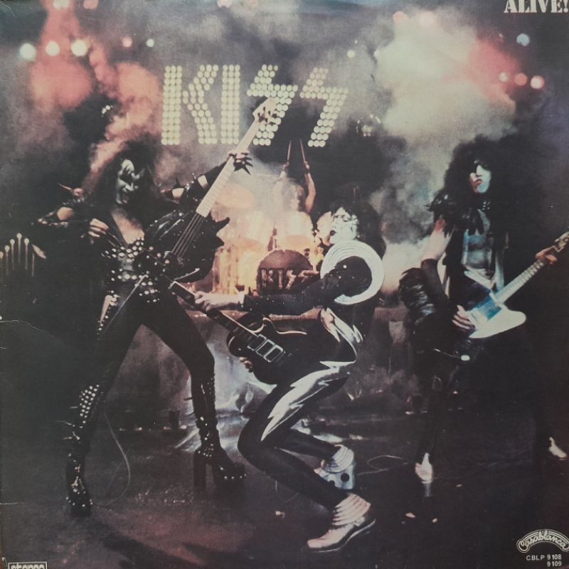 Kiss - Alive! - vinil primeira prensagem - capa dupla - lp - 1a