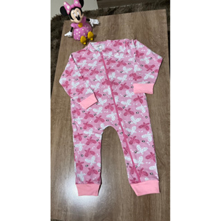 Kit 3 macacão algodão menina/menino inverno 1/2/3 em Oferta na Shopee