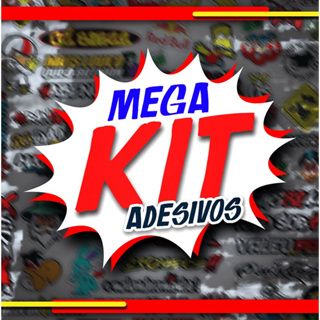 Super Cartela de 33 Adesivos Grandes para Caminhões, Moto, Biike, Carro - Alta Qualidade Promo em Oferta na Shopee