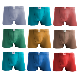 Cueca Boxer Masculina Kit 10 Unidades Microfibra Premium Adulto em Oferta na Shopee