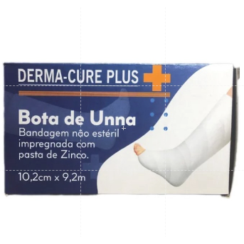 04 unidades de Curativo Bota De Unna 10,2cm X 9,2m