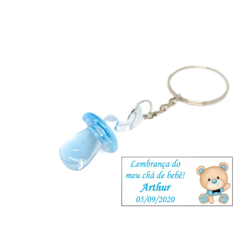 120 Chaveiro Mini Chupeta Chá De Bebê Chá Fralda Nascimento em Oferta na Shopee