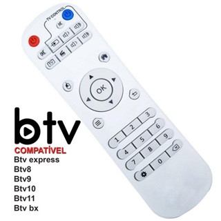 Controle Remoto BTV B-TV Universal Funciona em Todos Os Modelos + Pilhas