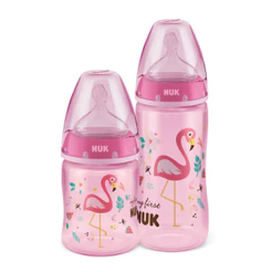 Kit com 2 Mamadeiras My 1st 150/300ml First Choice Rosa - Nuk