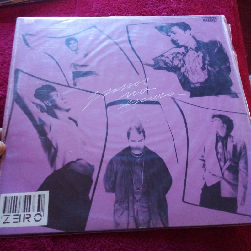 Disco vinil Zero Passos no Escuro com encarte