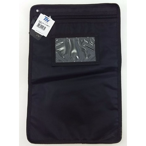 pasta tipo malote preta c/lacre visor - Unidade
