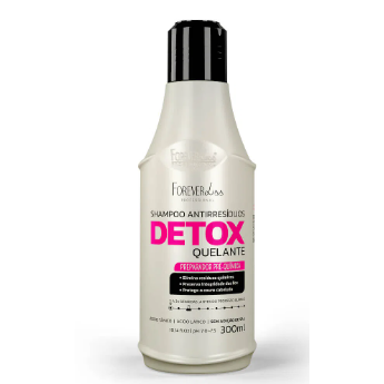 Shampoo Antirresíduos Detox Quelante Forever Liss 300ml