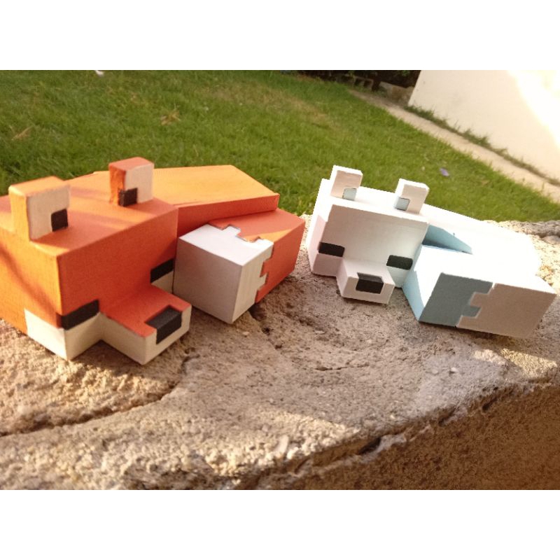 Raposa Para Decoração - Minecraft