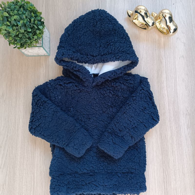 Blusa Infantil Juvenil Menino e Menina Inverno Teddy Carneirinho Juvenil com Touca Masculino em Oferta na Shopee