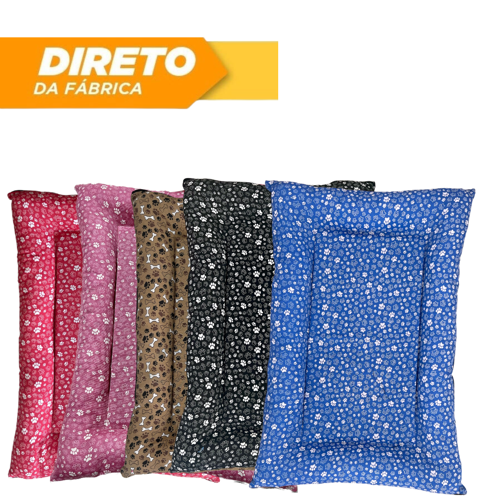 Colchonete Pet Cama Caminha Cachorro Zíper Cachorro Cão Gato impermeável Tamanho Grande Resistente