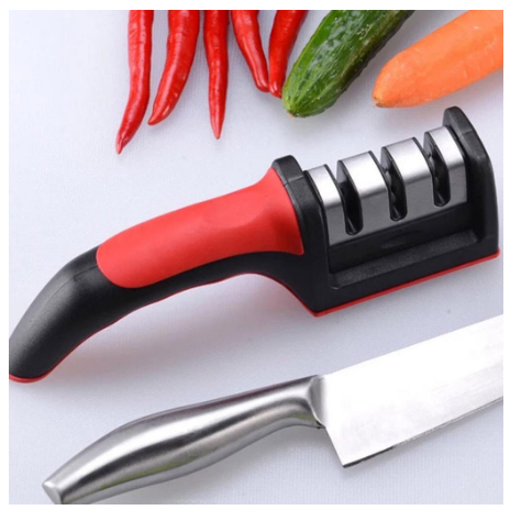 Kit 1/2/5 Afiador De Faca 3 Estágios Amolador De Faca Profissional ferramentas Cozinha Em Aço Inoxidável