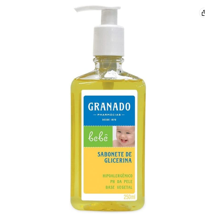 Sabonete Líquido Granado Bebê Tradicional, Camomila, Erva Doce, Lavanda 250ml em Oferta na Shopee